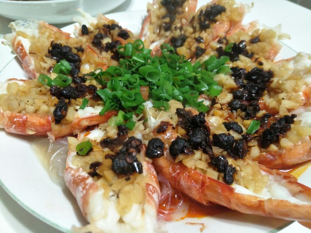 蒜蓉粉丝蒸虾