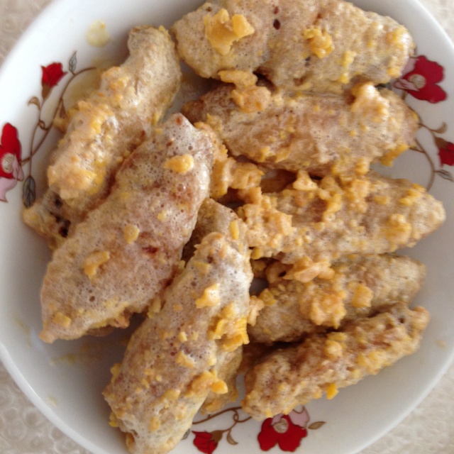 金沙蛋黄鸡翅