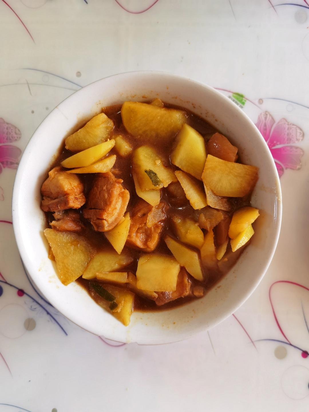 红烧肉炖土豆（丝毫不腻）