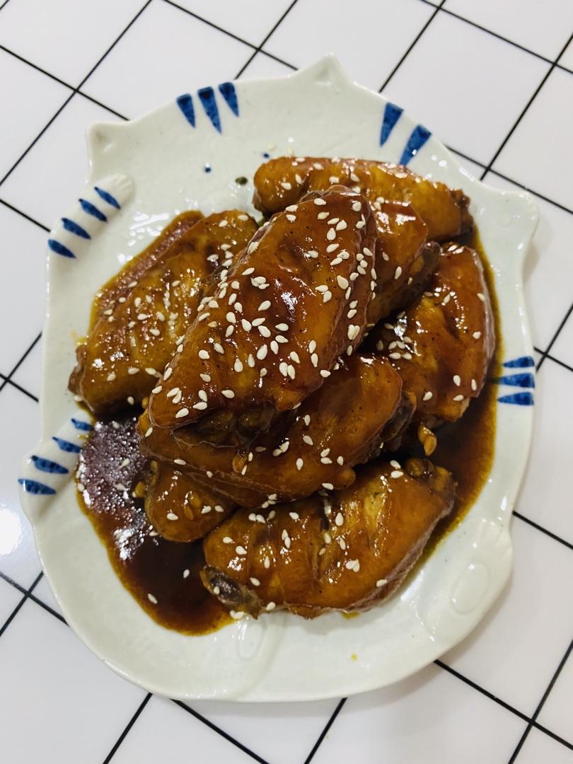 麦秋食光🔆蜜汁鸡翅