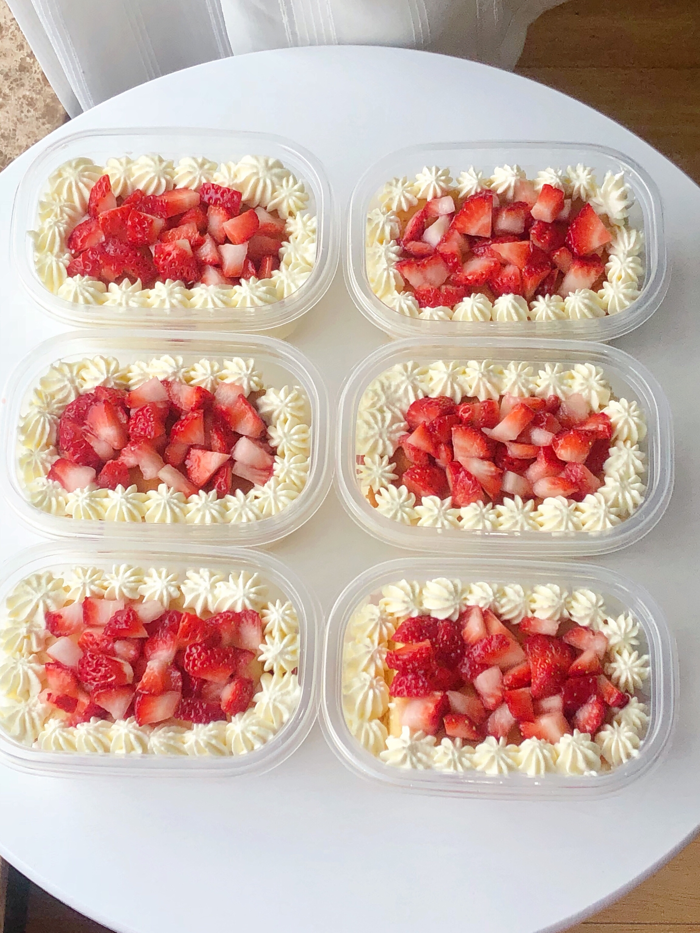🍓高颜值草莓盒子蛋糕『简单快手』超详细的做法 步骤24