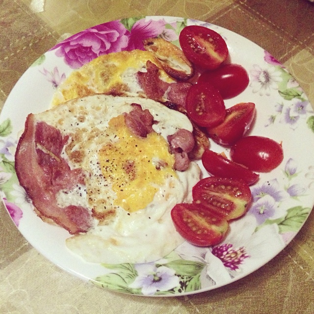 培根煎蛋