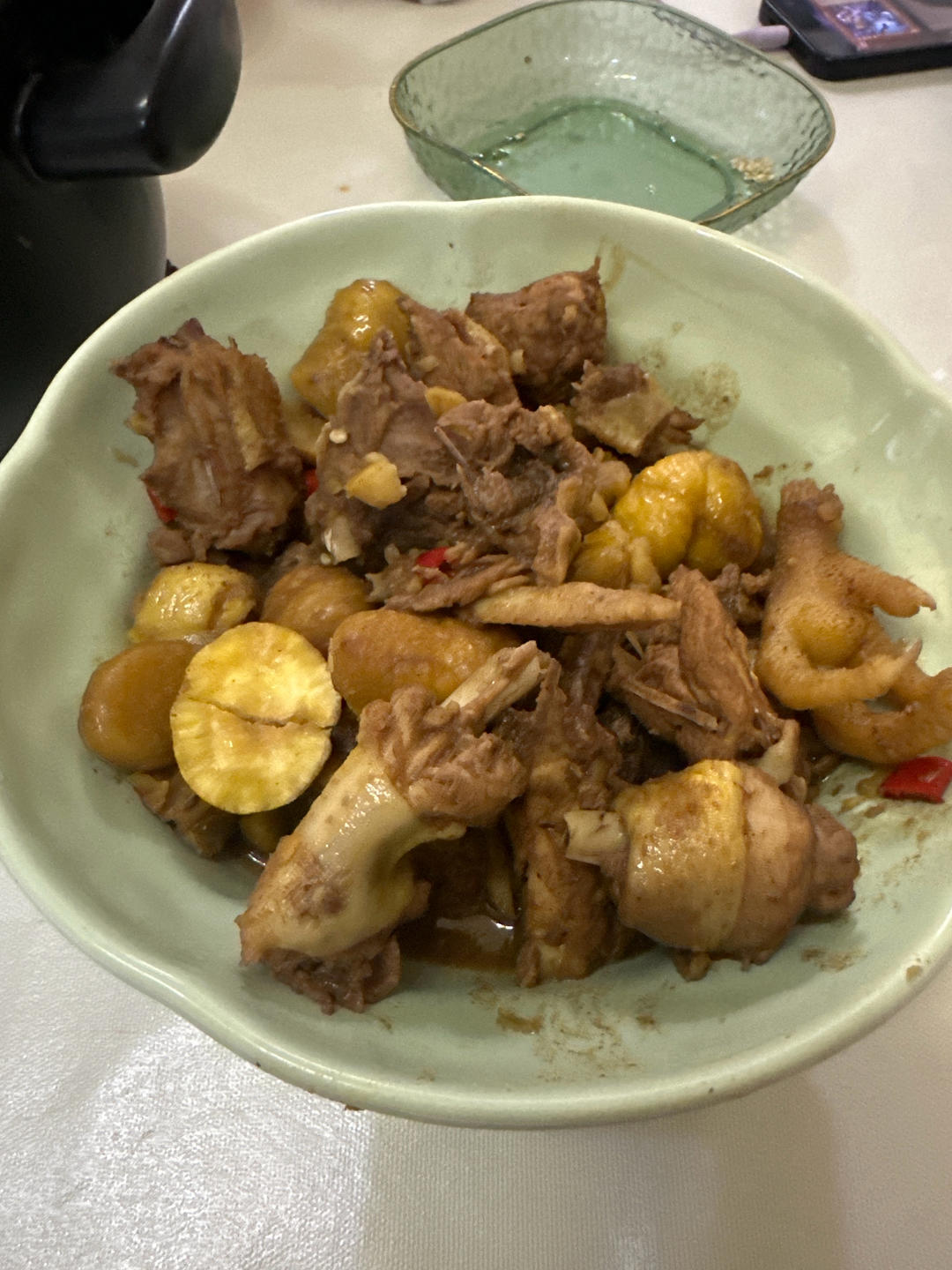 板栗烧鸡家常简单版！