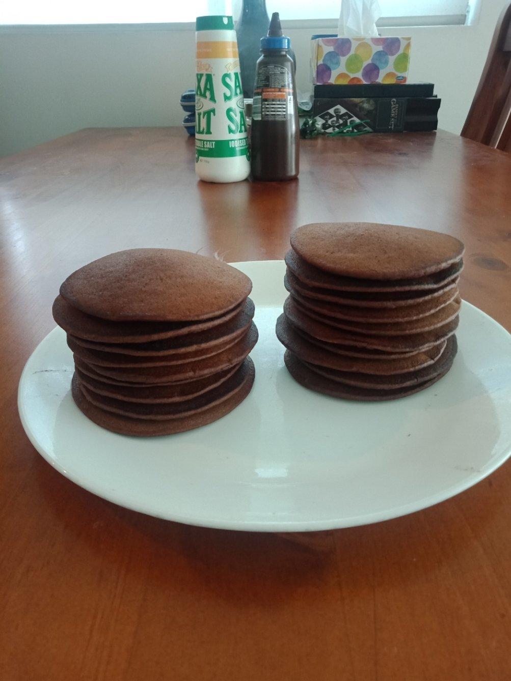 巧克力pancake~美味松饼