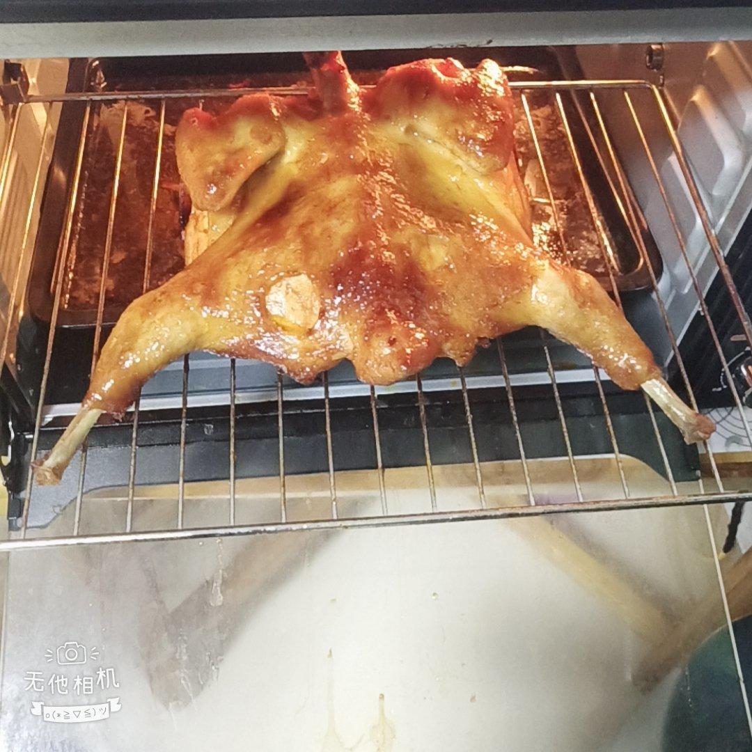 超简单的脆皮烤鸡