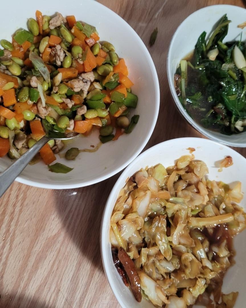 夏日解暑粥+快手菜