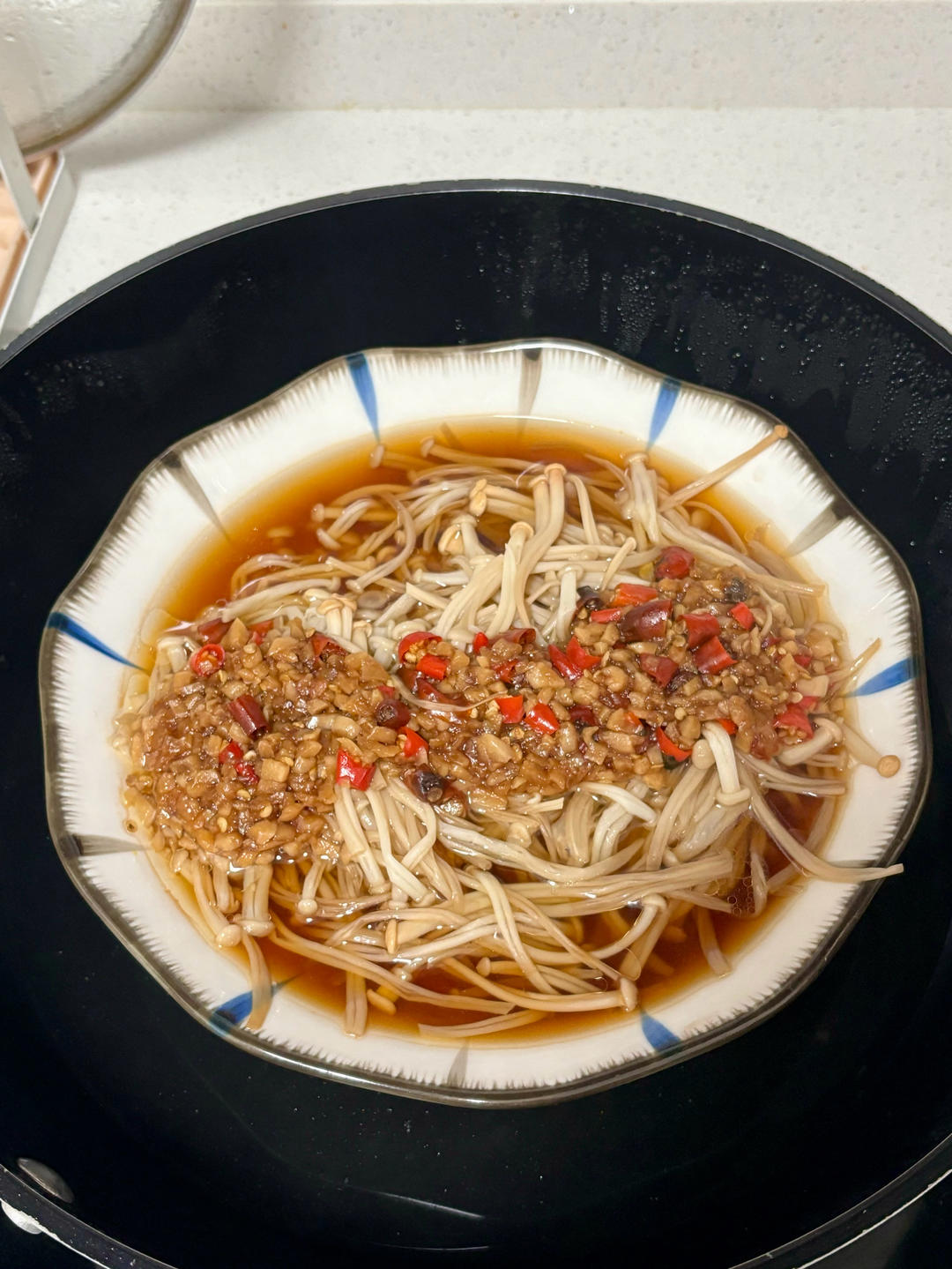 蒜蓉粉丝金针菇