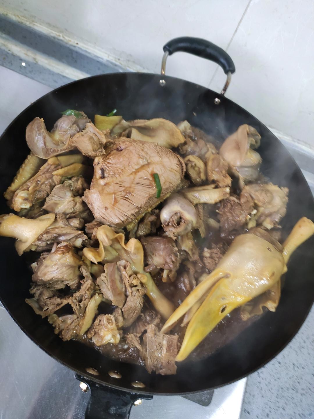 流星做的好吃不腻的炖大鹅