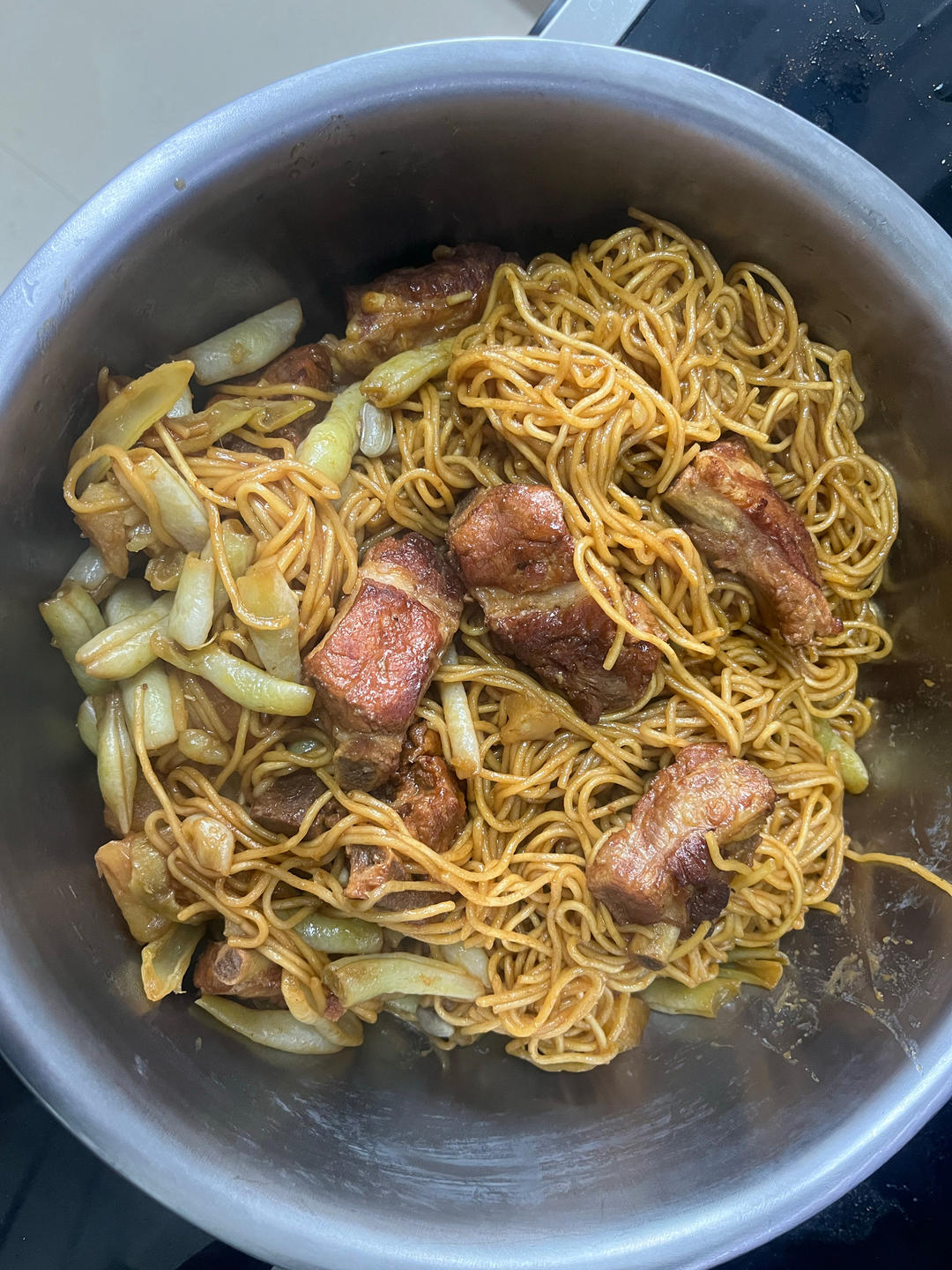 排骨豆角焖面