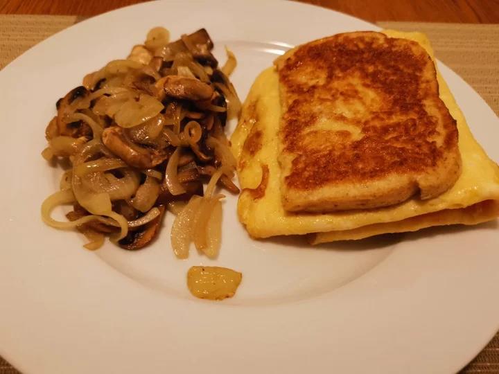 韩式煎鸡蛋吐司