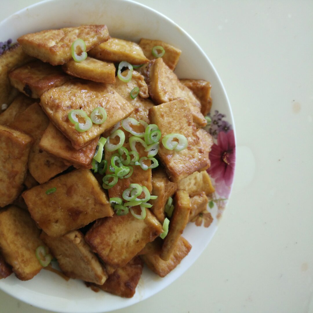 蚝油嫩豆腐