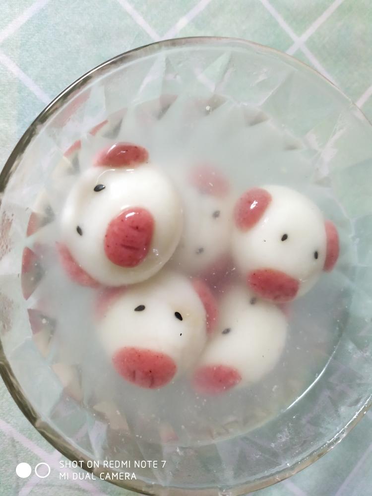 小猪汤圆