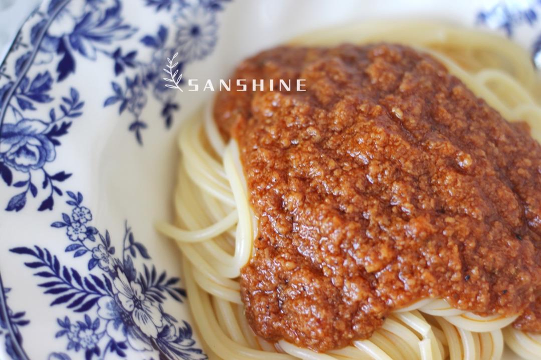 小朋友都喜欢的万能番茄意大利肉酱