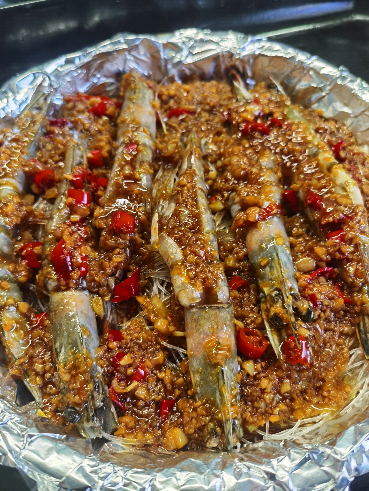 蒜蓉粉丝虾（烤箱版）