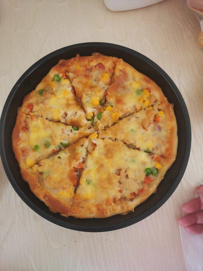 9寸家庭田园披萨【北鼎烤箱食谱】