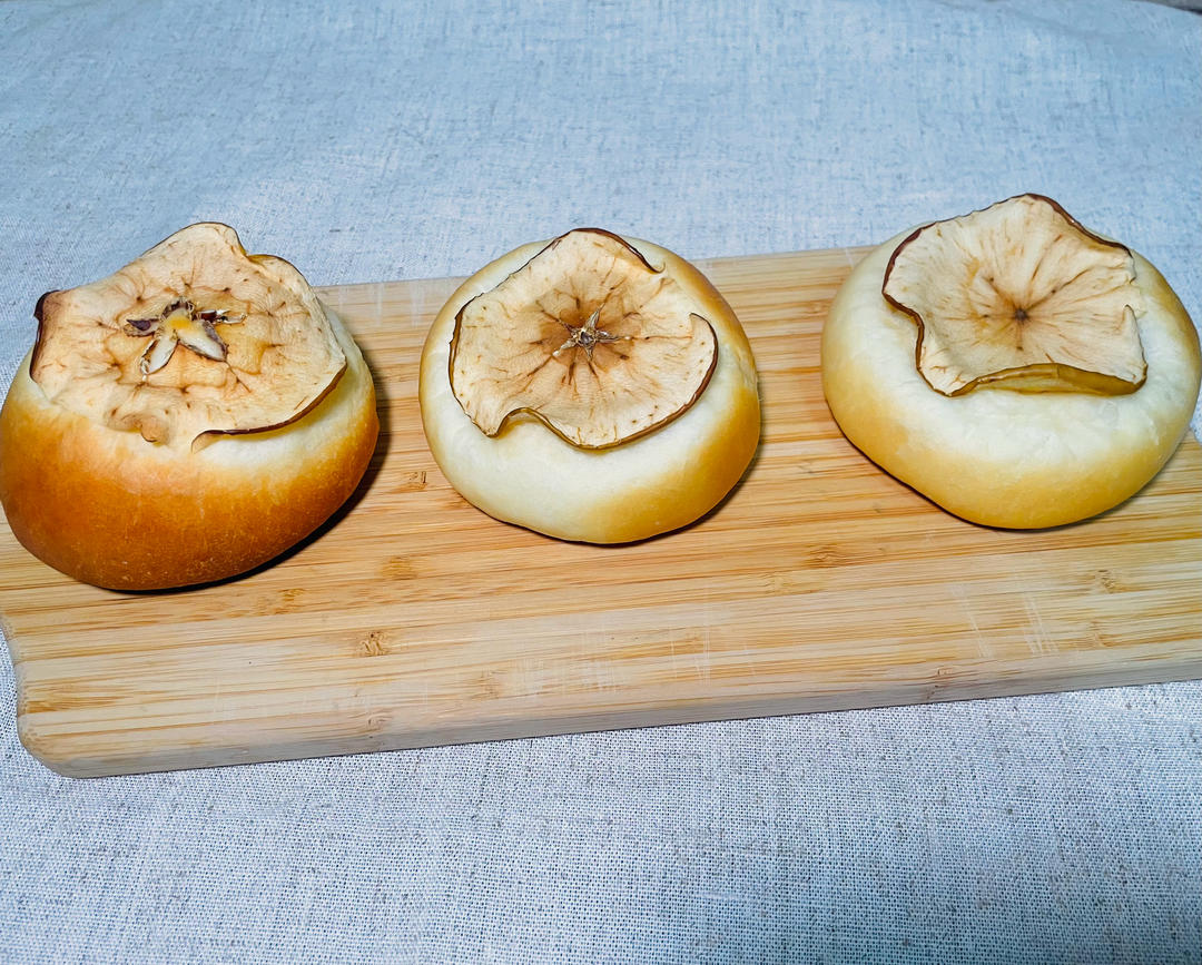 🍎日式苹果面包|高颜值|酸酸甜甜|松软好吃