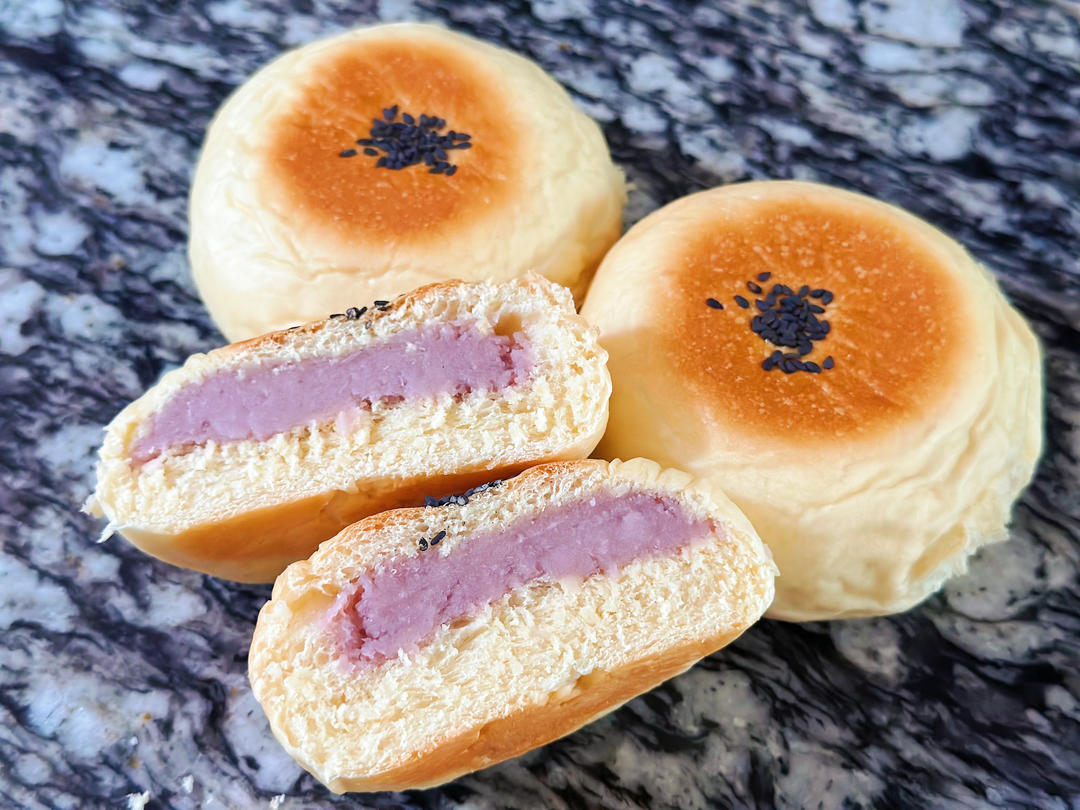 日式芋泥面包