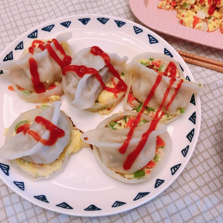 芳华抱蛋饼饺子