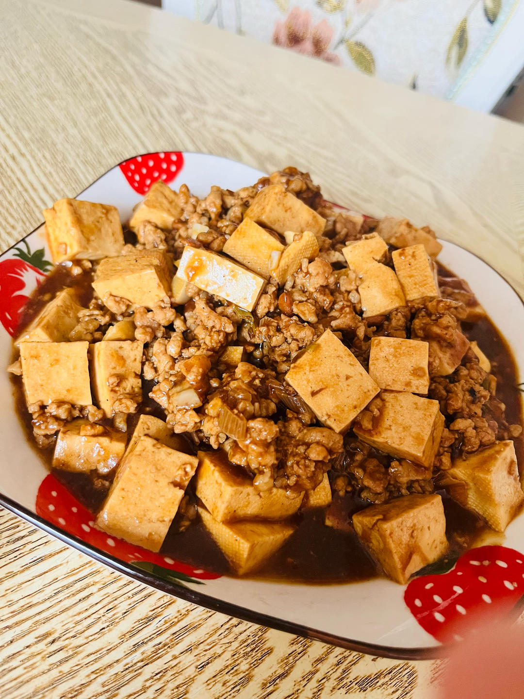 红烧肉沫豆腐｜超下饭