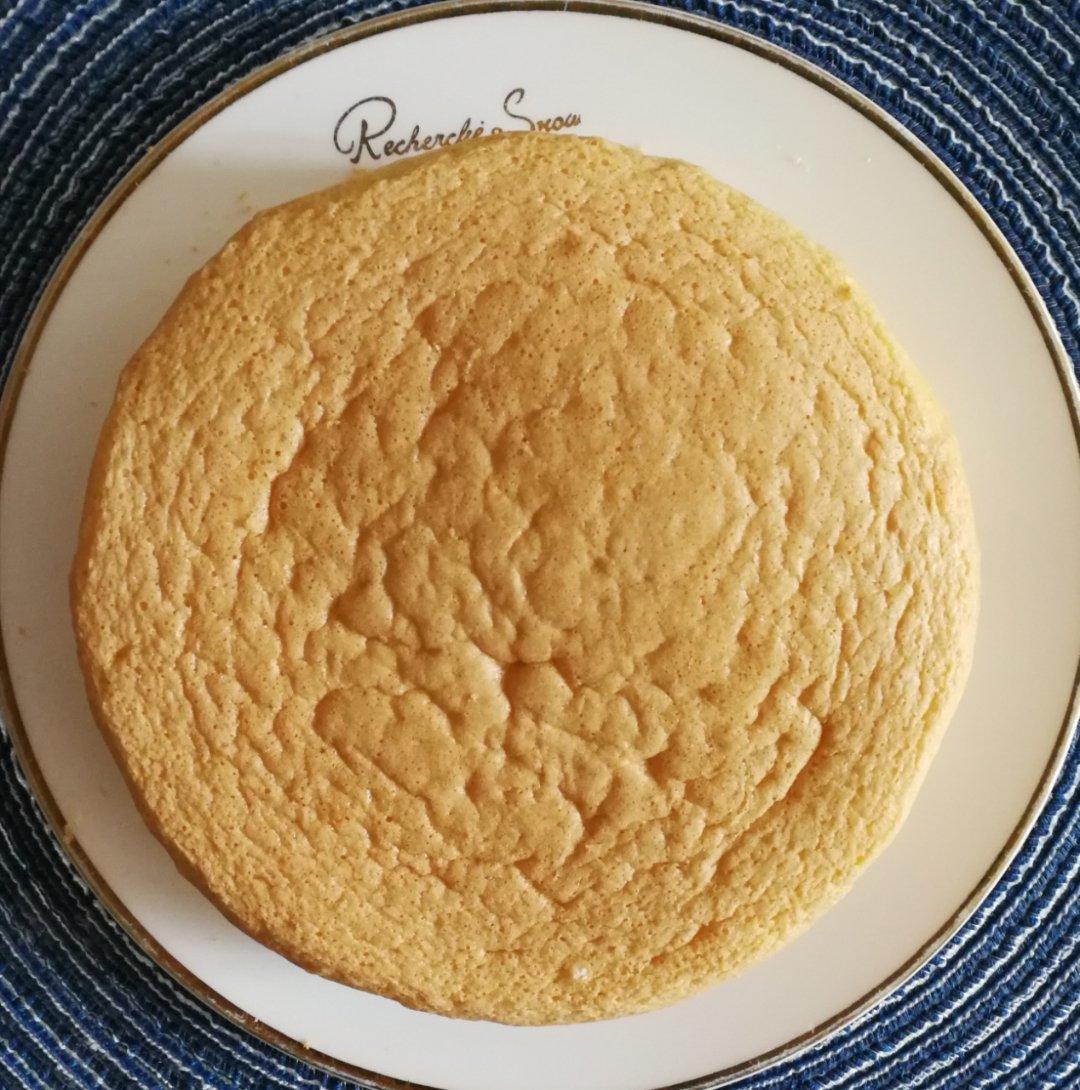 无油无水海绵蛋糕（含君之靠谱视频）