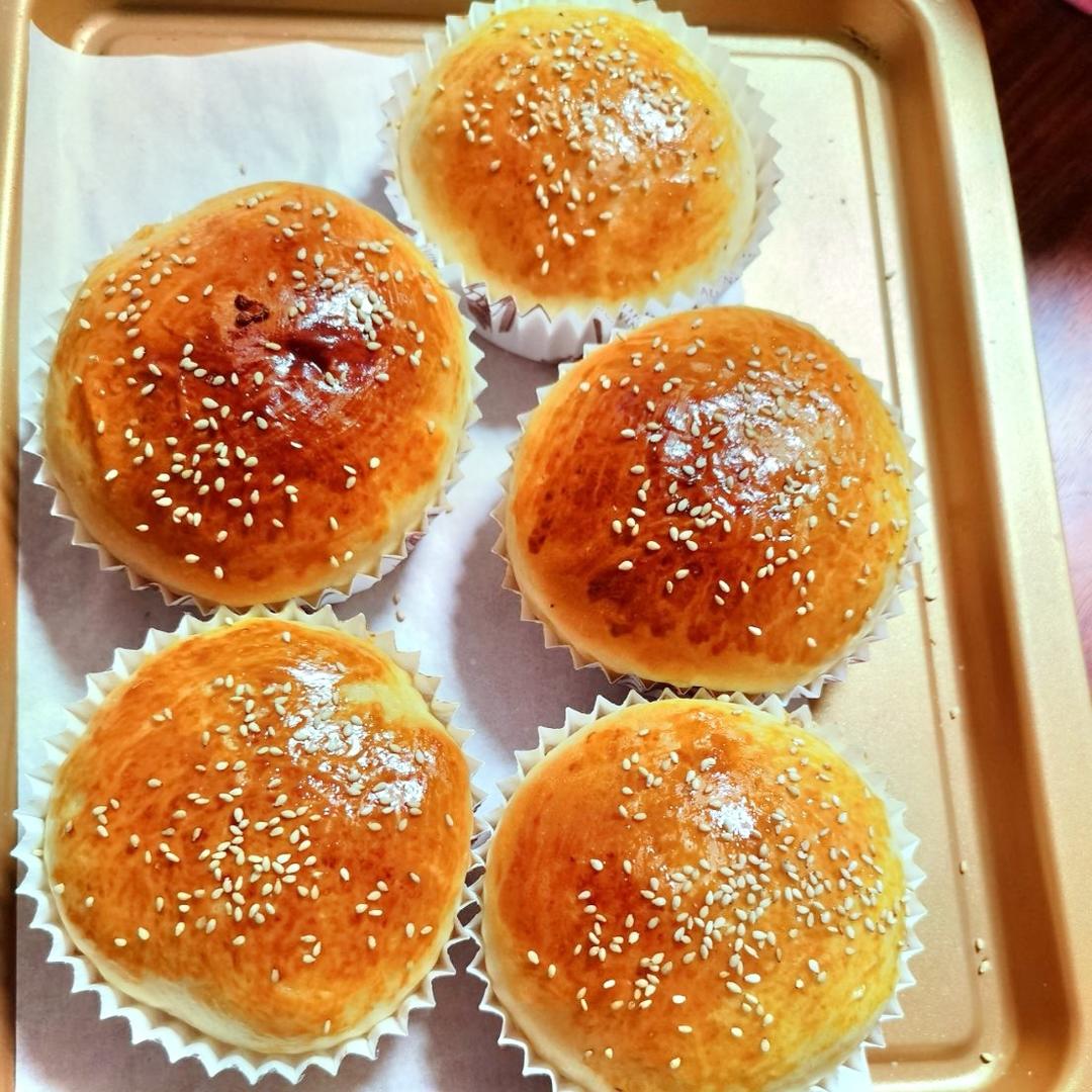 香葱火腿肉松面包