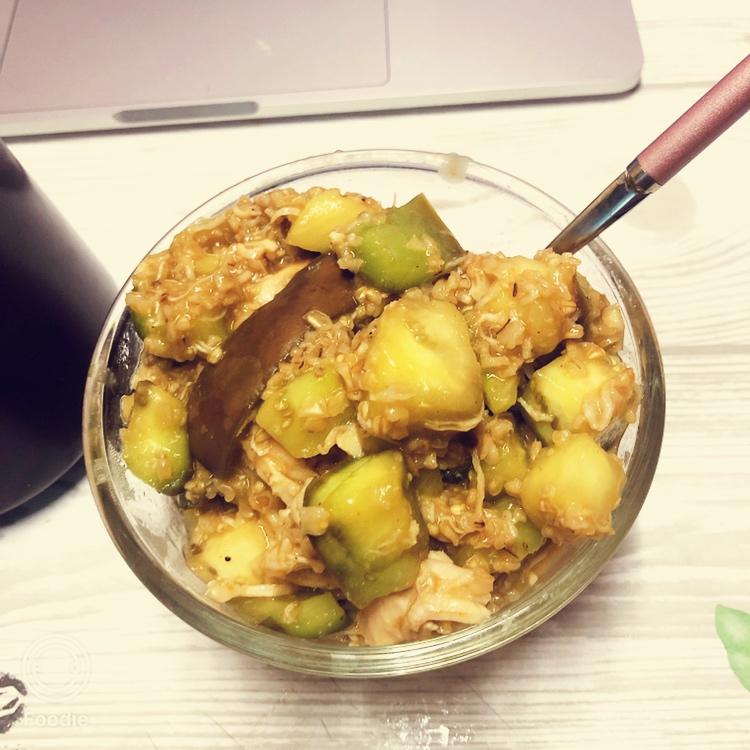 特别好吃的茄子炒饭