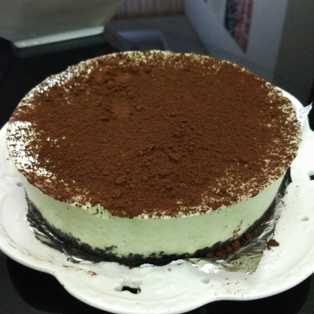 抹茶可可慕斯蛋糕        
【Echo手作】