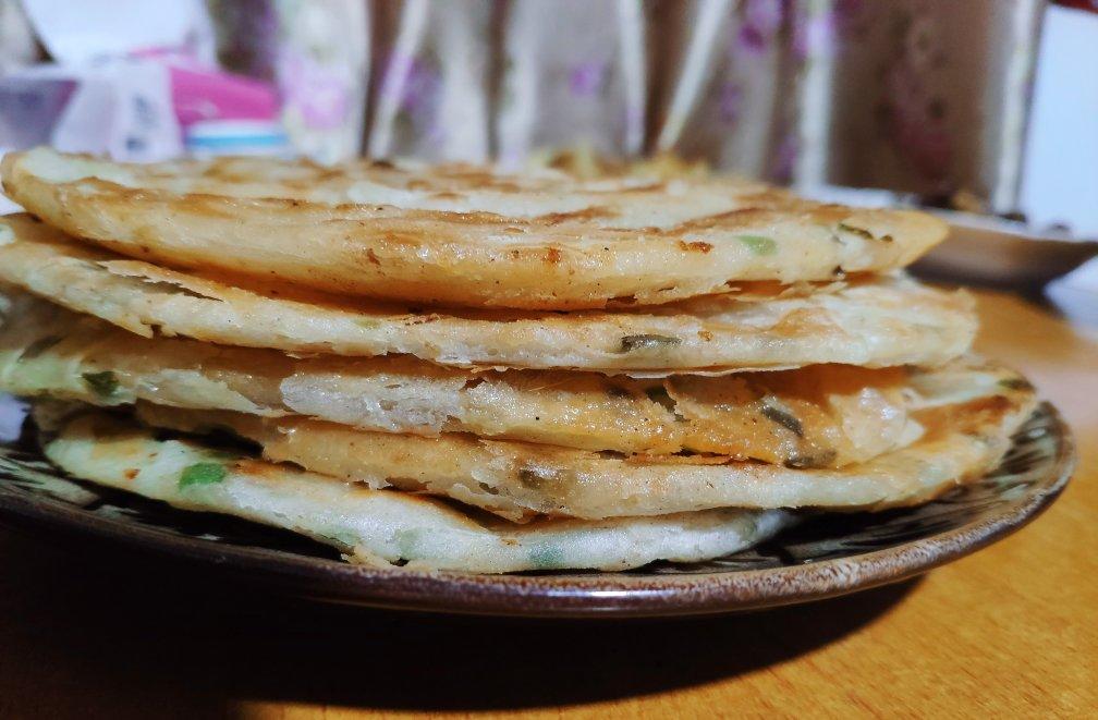 香酥千层饼，葱油饼，酥掉渣了