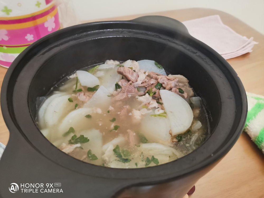 白萝卜清炖羊肉汤