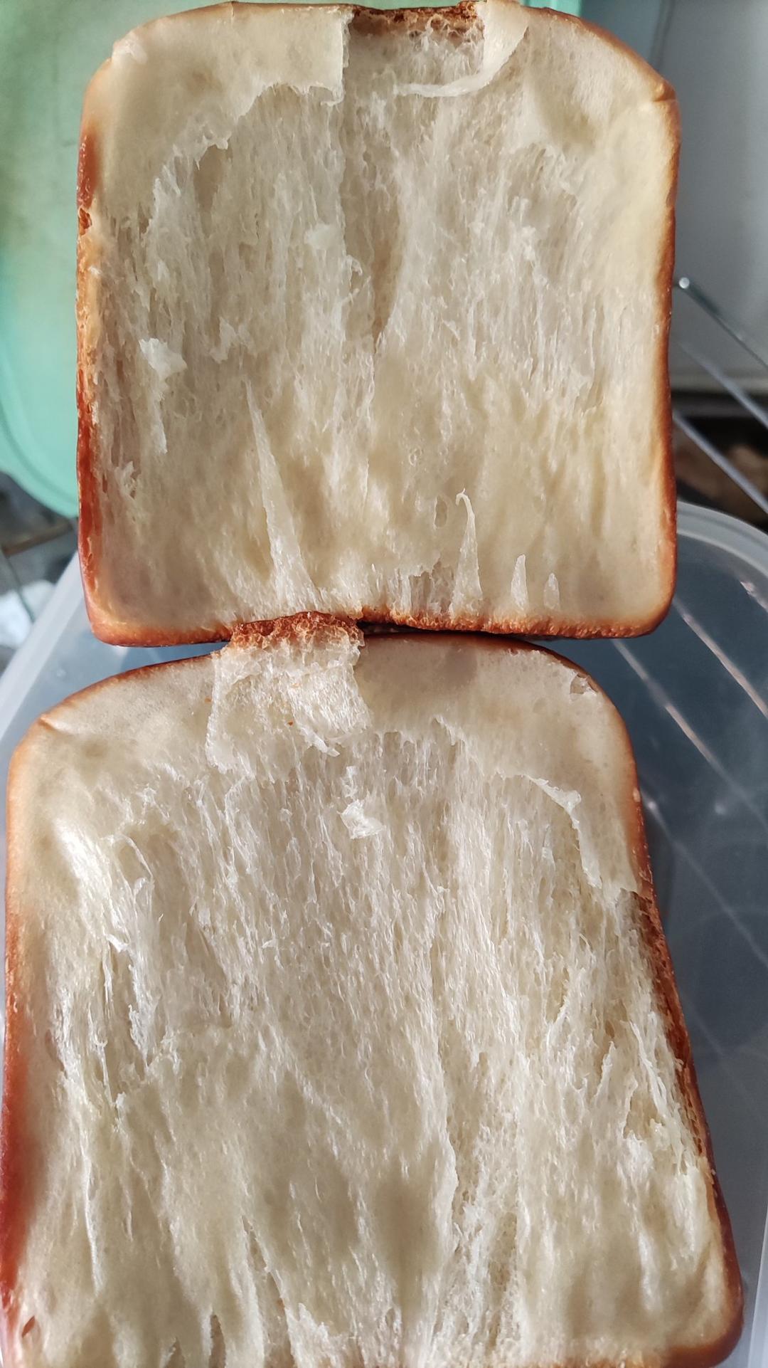 放冰箱就可以轻松出手套膜的吐司
