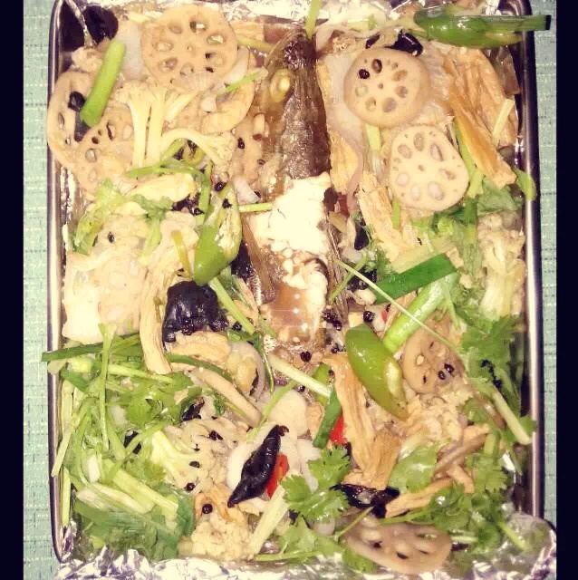 香辣烤鱼-烤箱版