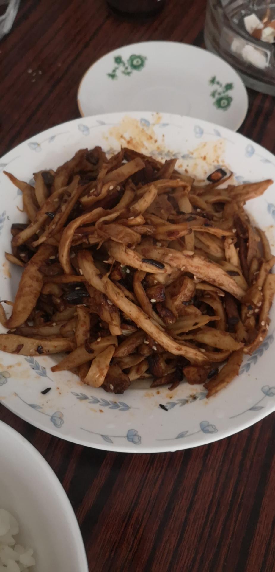 越嚼越香‼️比肉还要好吃👉干煸孜然杏鲍菇