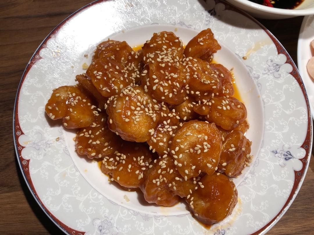 小陆馋哭了的糖醋虾仁