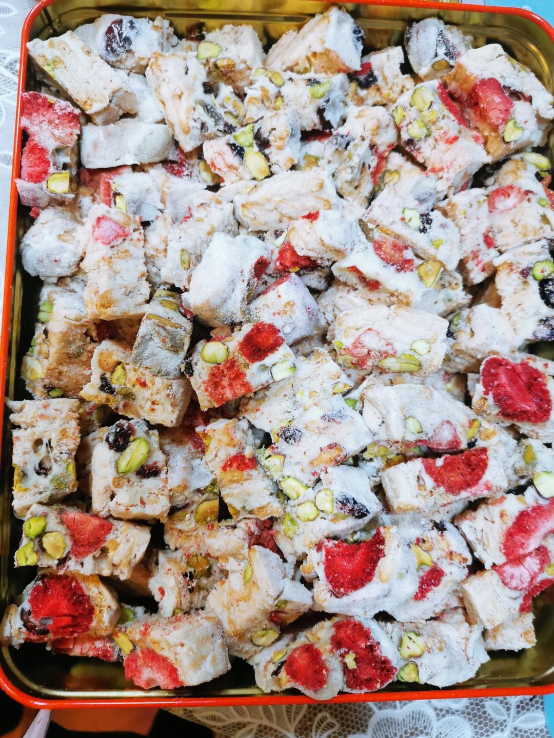 雪花酥（雪花饼，牛轧奶芙，奶酥）