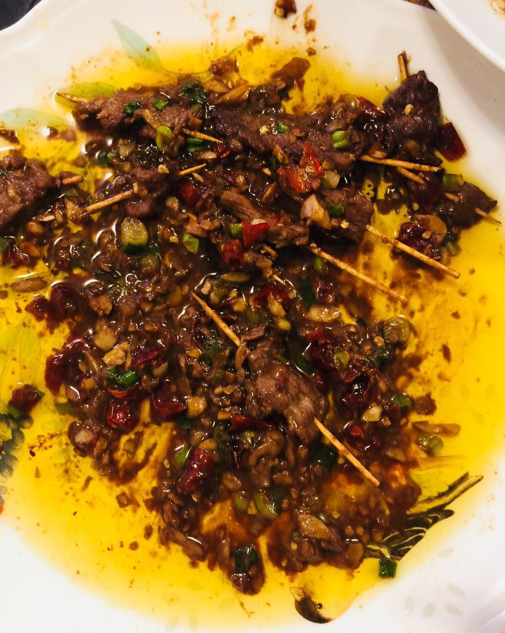 牙签牛肉 道地湖南味