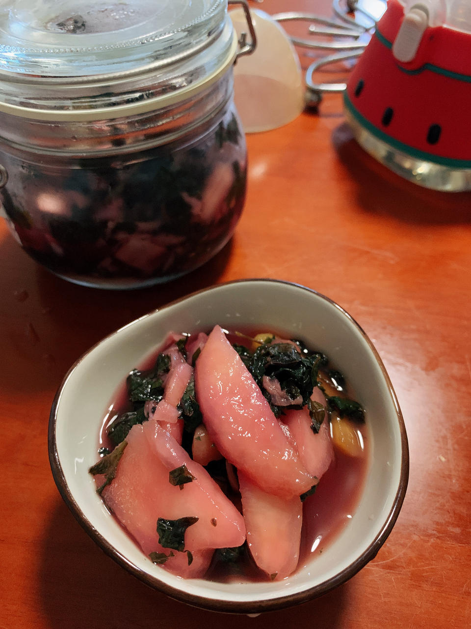 来自冬瓜山—紫苏桃子姜