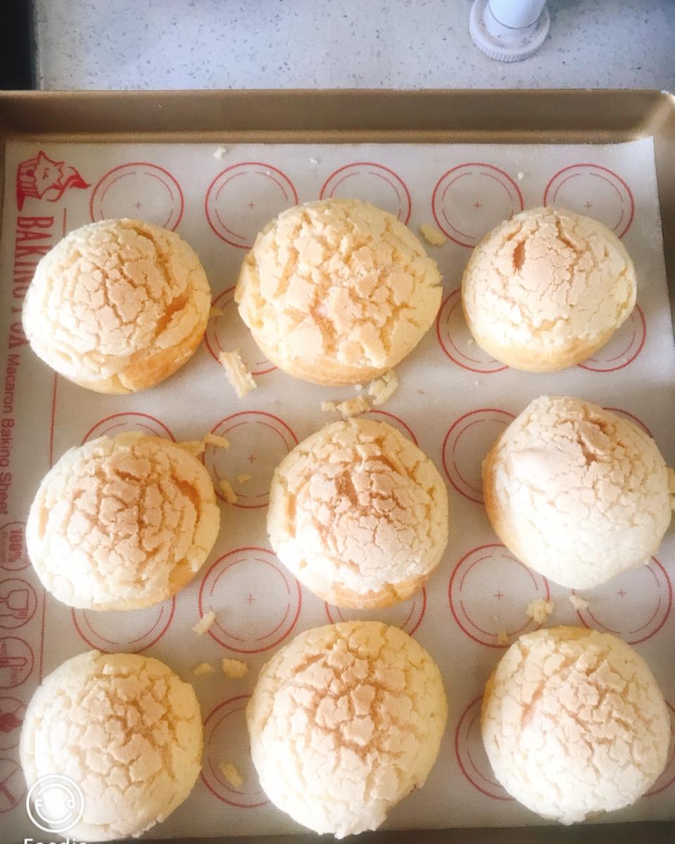 十分美味的酥皮泡芙