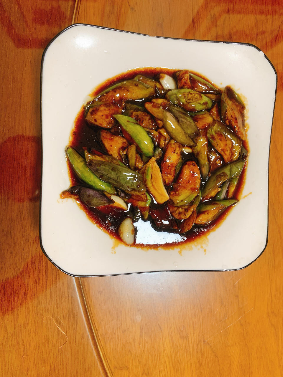 家常红烧茄子🍆，只要少量的油且下饭