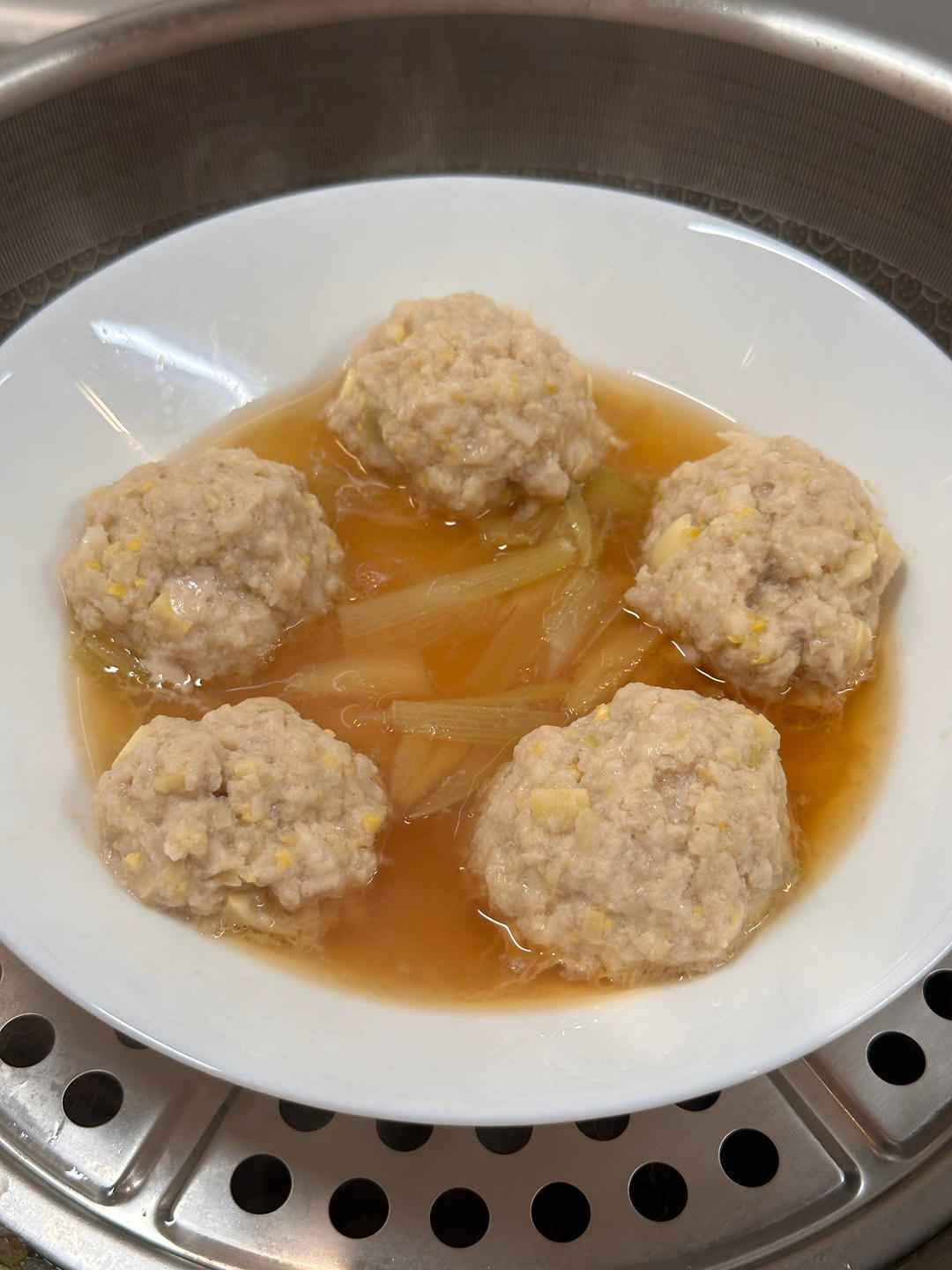 清蒸肉丸