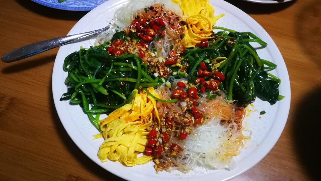 健康低脂凉拌菜—菠菜可以这样吃