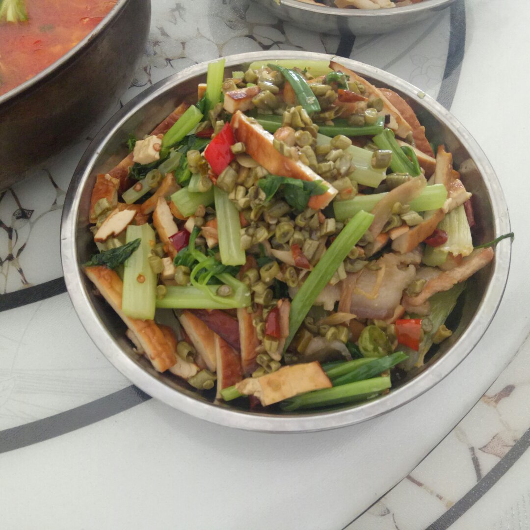 豆腐干(香干)炒肉