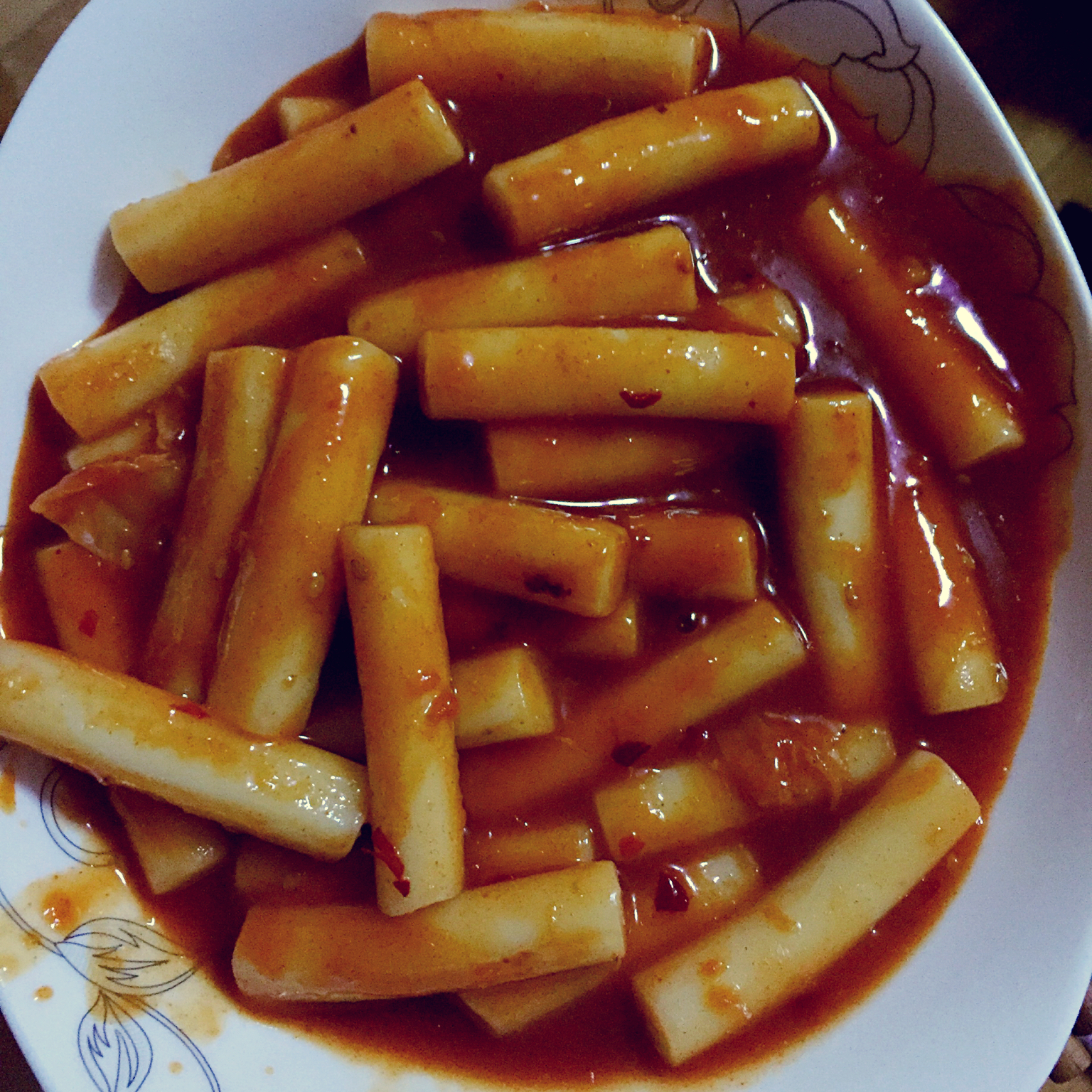 韩式辣炒年糕