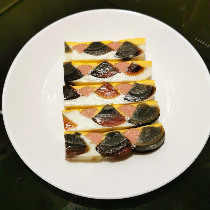 凉菜之三色蛋