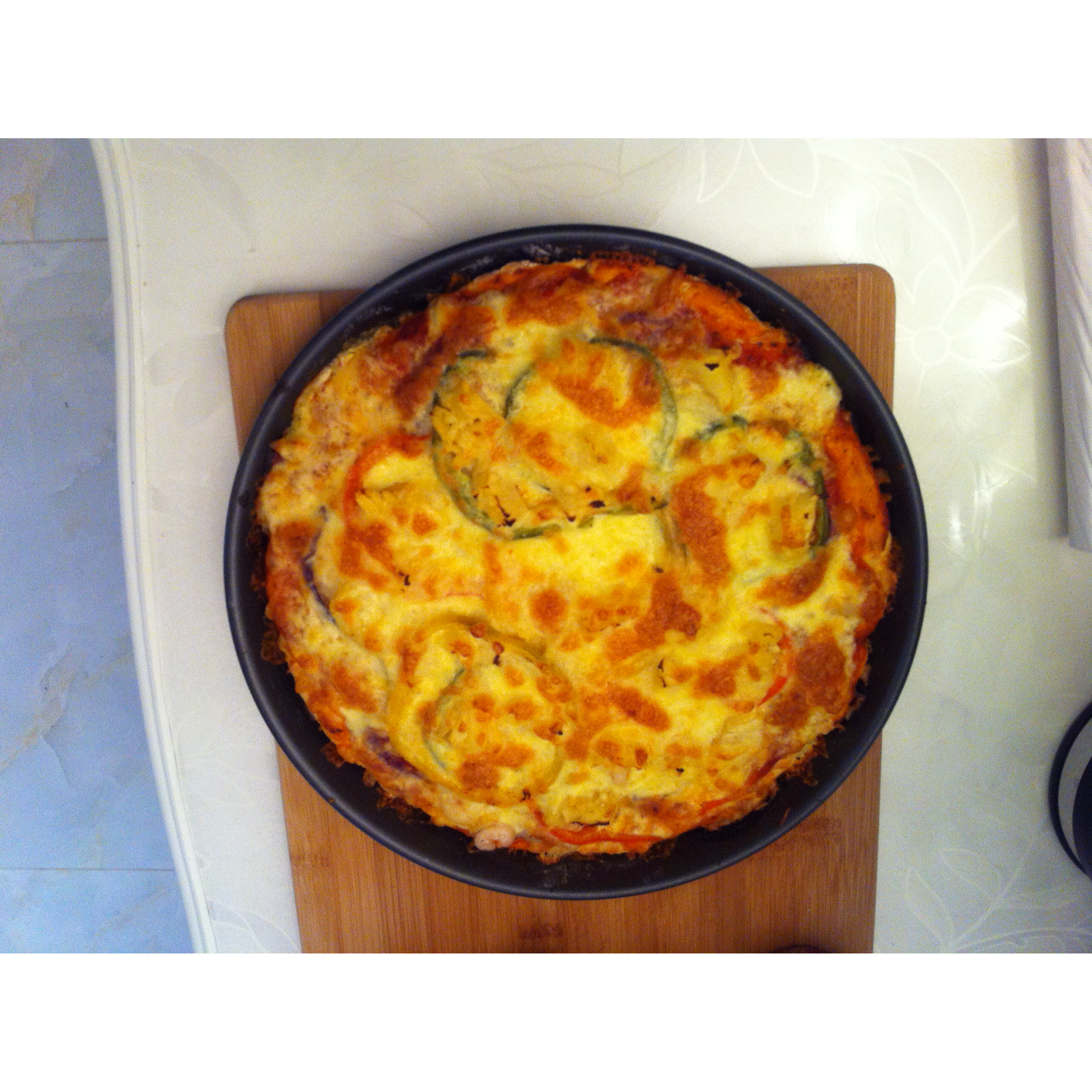 不用酵母的披萨底 No Yeast Pizza Dough