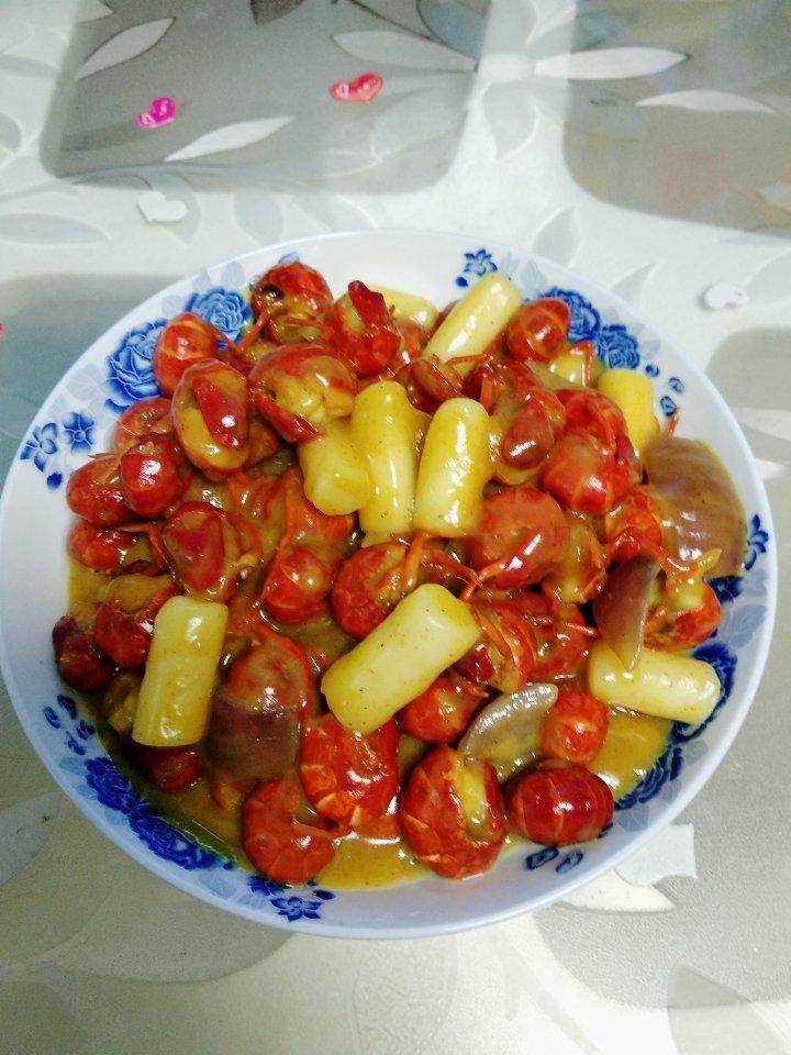 咖喱虾球
