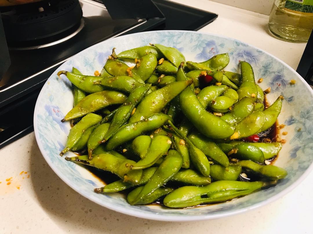 凉拌毛豆—夏日最爱😄😄