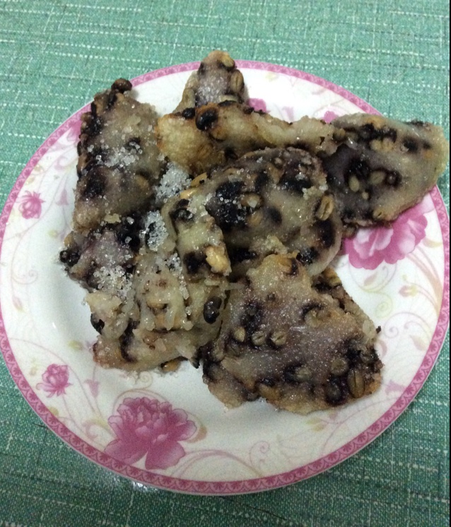 油煎粽子