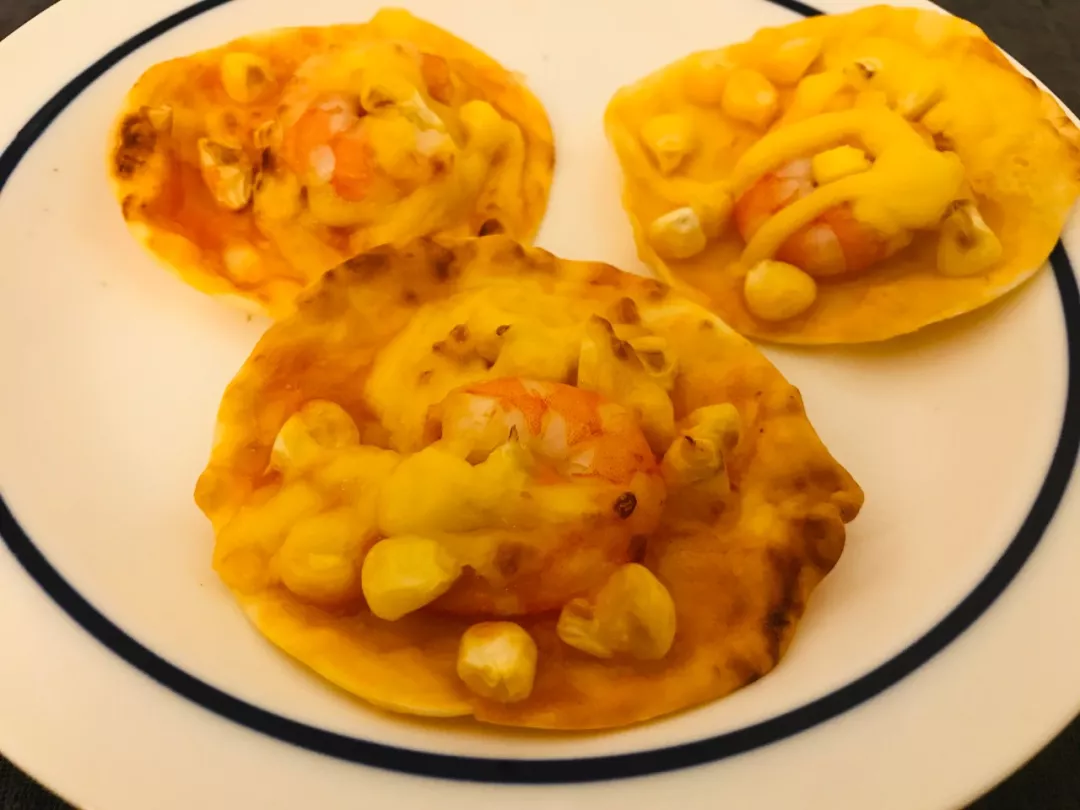 饺子皮披萨（空气炸锅、烤箱版）