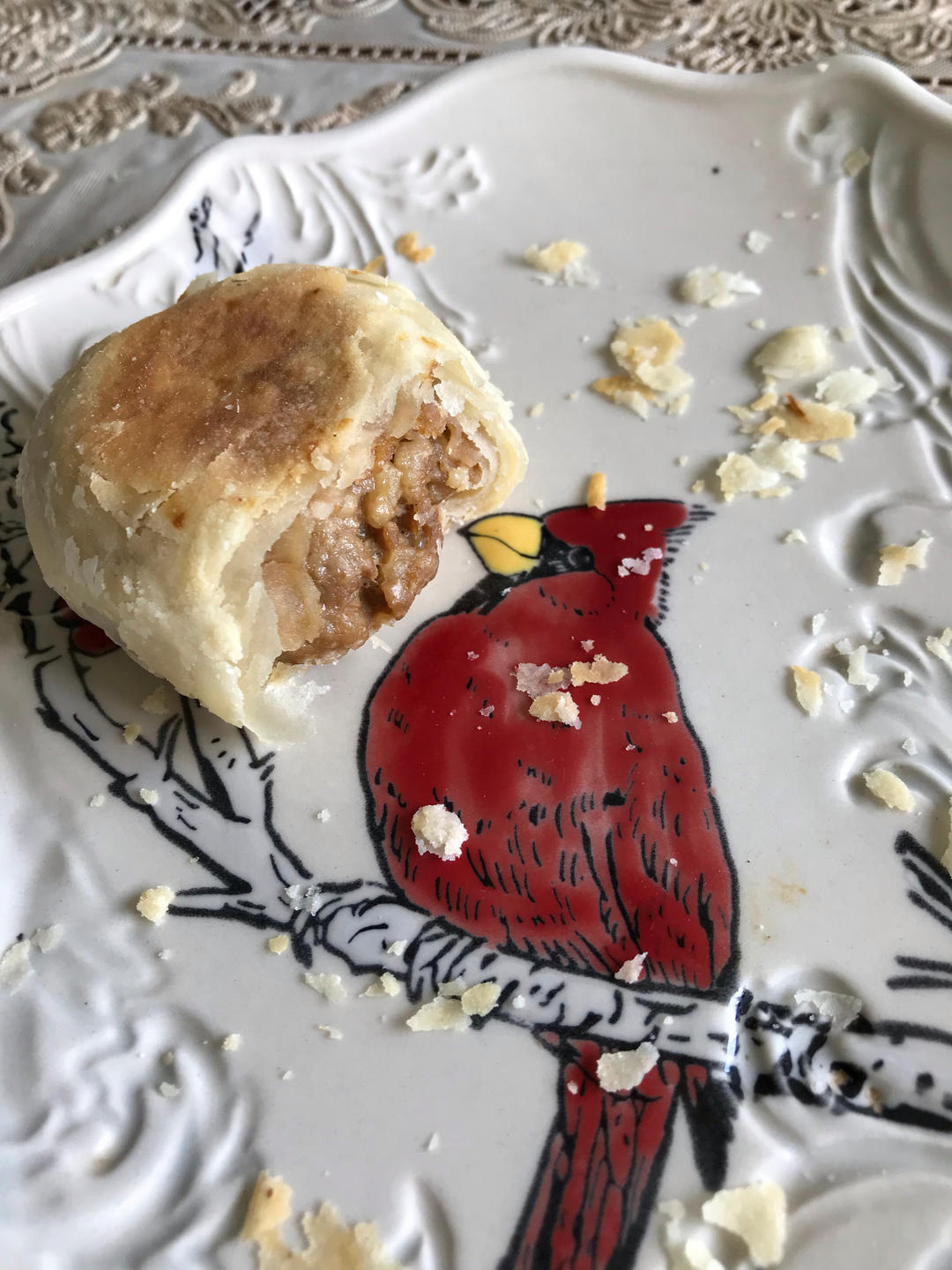 【鲜肉月饼】秋天的第一颗月饼，一口爆汁，酥香掉渣！