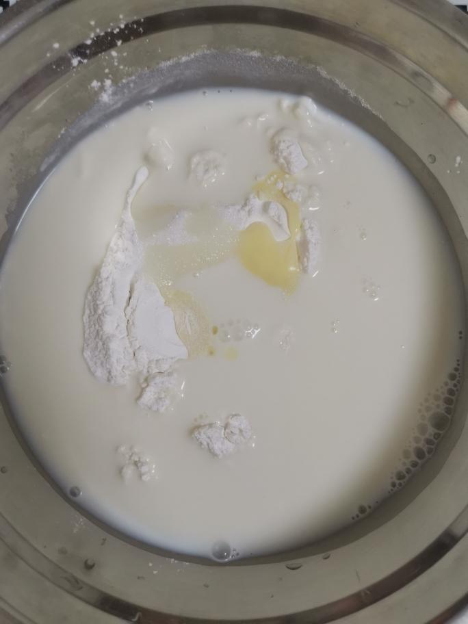 纯奶手撕吐司的做法 步骤1